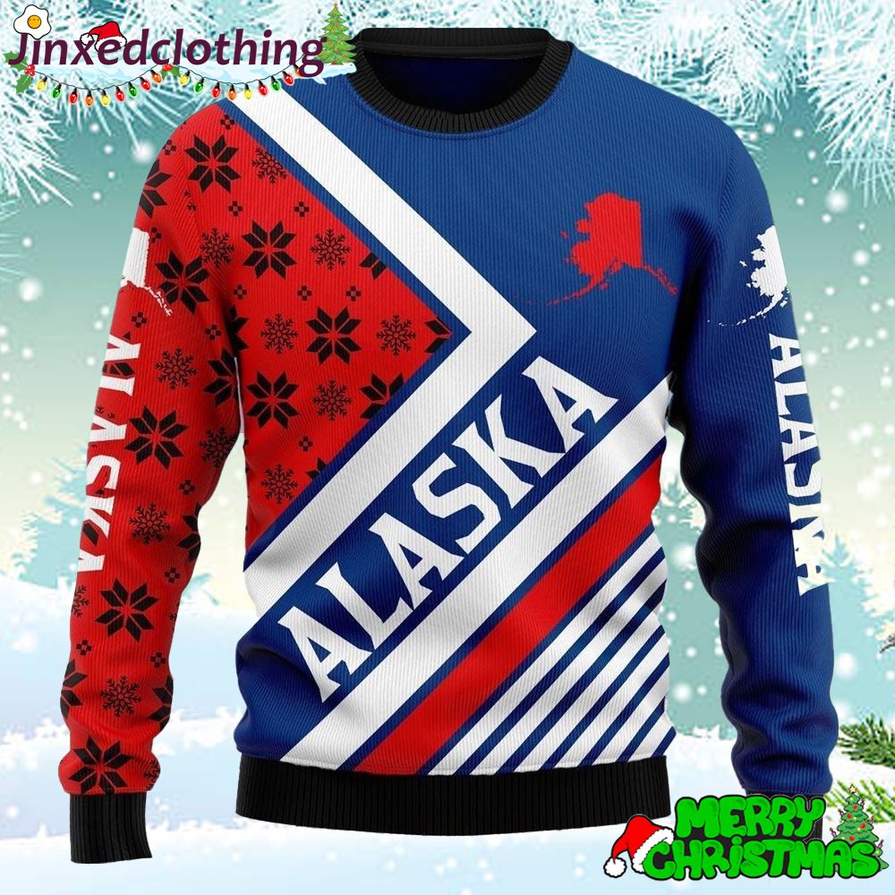 Alaska Lover Ugly Christmas Sweatshirt Sweater 